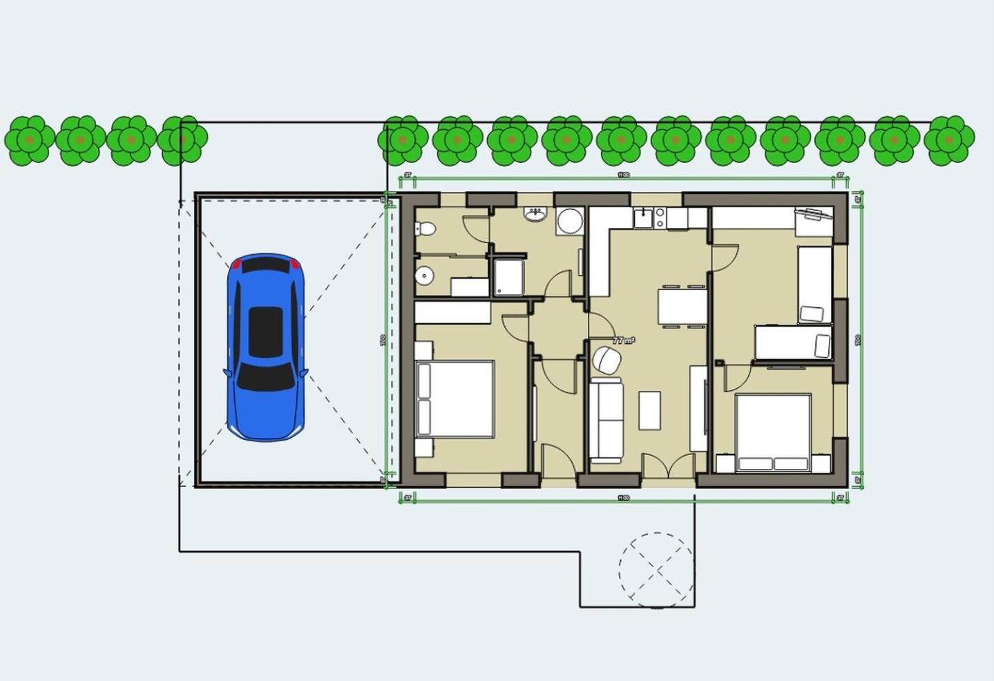 Apartman Pod Lipou - Samostatny Objekt Jaroměř 外观 照片